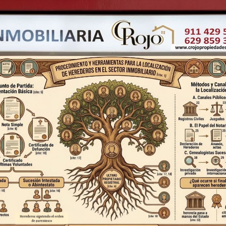 Procedimiento y Herramientas para la Localización de Herederos en el Sector Inmobiliario
