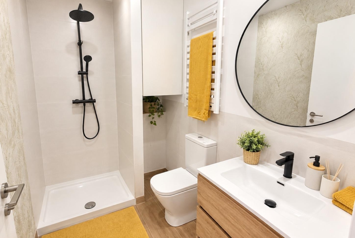Piso en venta  en Madrid zona Vallecas reformado nuevo 2 habitaciones  baño y salon comedor